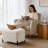 23.6" W Rectangle Upholstered Storage Ottoman-15519181