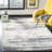 Riebe Light Gray/Black Area Rug-32293749