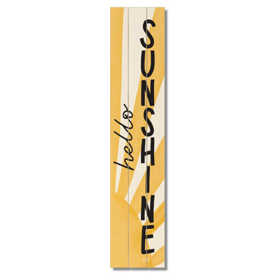 Panneau de bienvenue Hello Sunshine