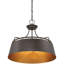 Lustre cylindrique unique à 4 lumières Natoli