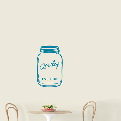 Adhésif décoratif Mason Jar