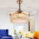 Edehard 42'' 4 - Blade Ceiling Fan with LED Lights