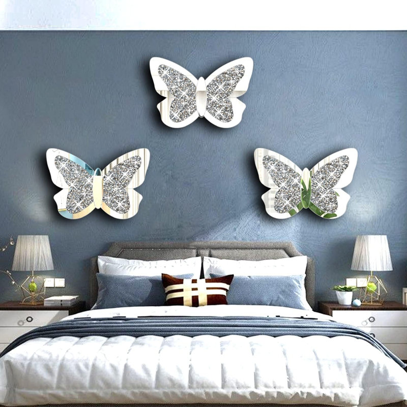 Miroir en forme de papillon