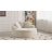 Nathasa Upholstered Boneless Compression Sofa Round Seating For Living Room, Bedroom, Home Theater-924376926