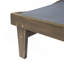 Chaise longue Summerland - filet gris foncé-1430807342