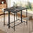35.4" Bar Table with Charging Station-709930119