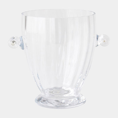 Rolled Handle Ice Bucket-Lg