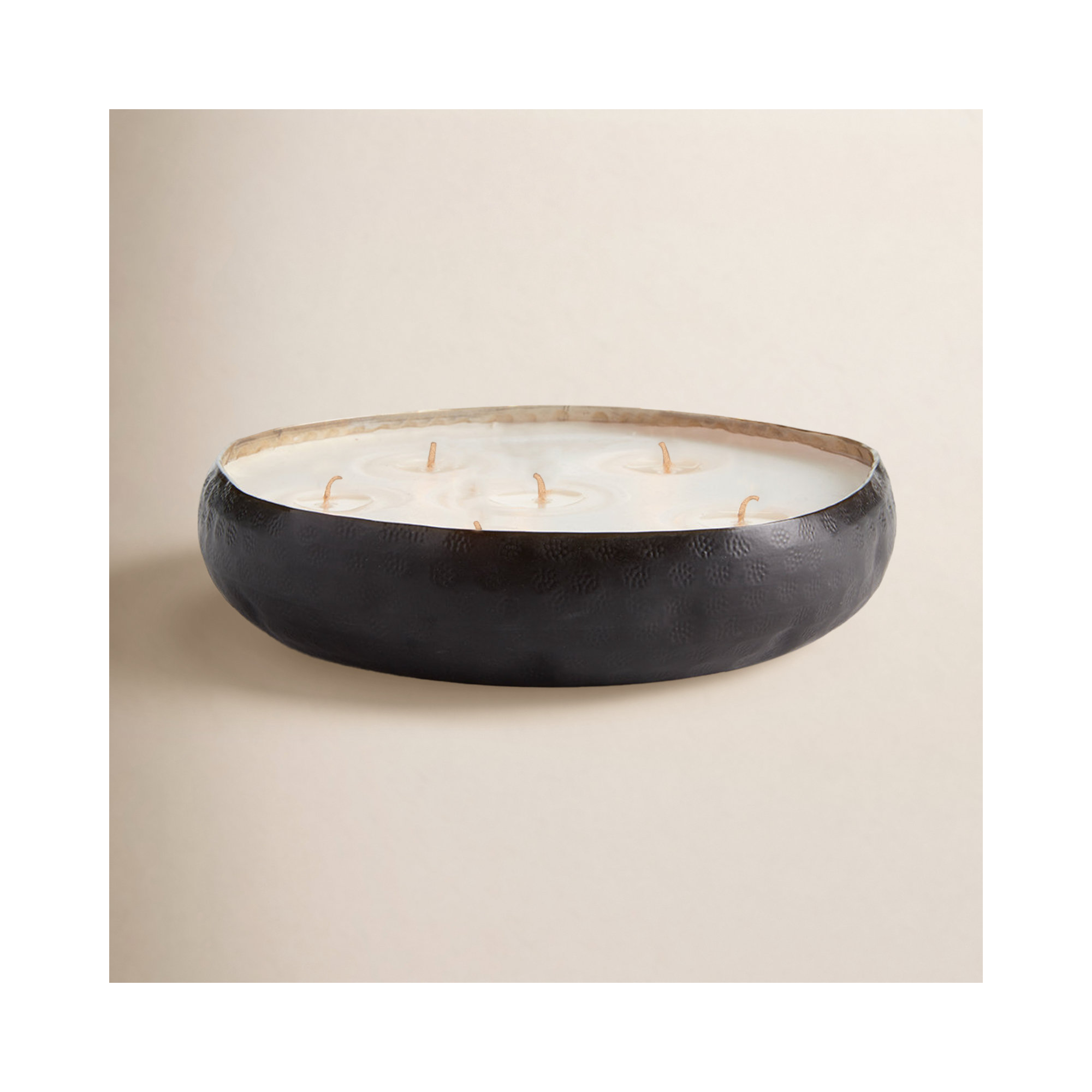 Alaini 6-Wick Oudh Noir Scented Tealight Candle Tray
