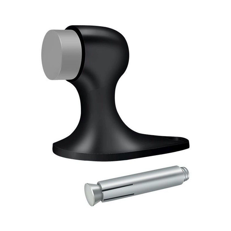 Door Stop, Painted Black