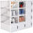 Vanduser 12 Pair Stackable Shoe Storage Cabinet