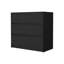 Commode 3 tiroirs noire