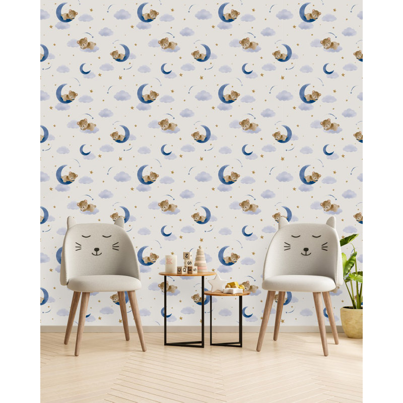 Carreau de papier peint l 25 po, L 2,09 pi x L 10,42 pi