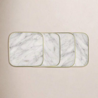Canvas Home Verona Marble Coaster Set