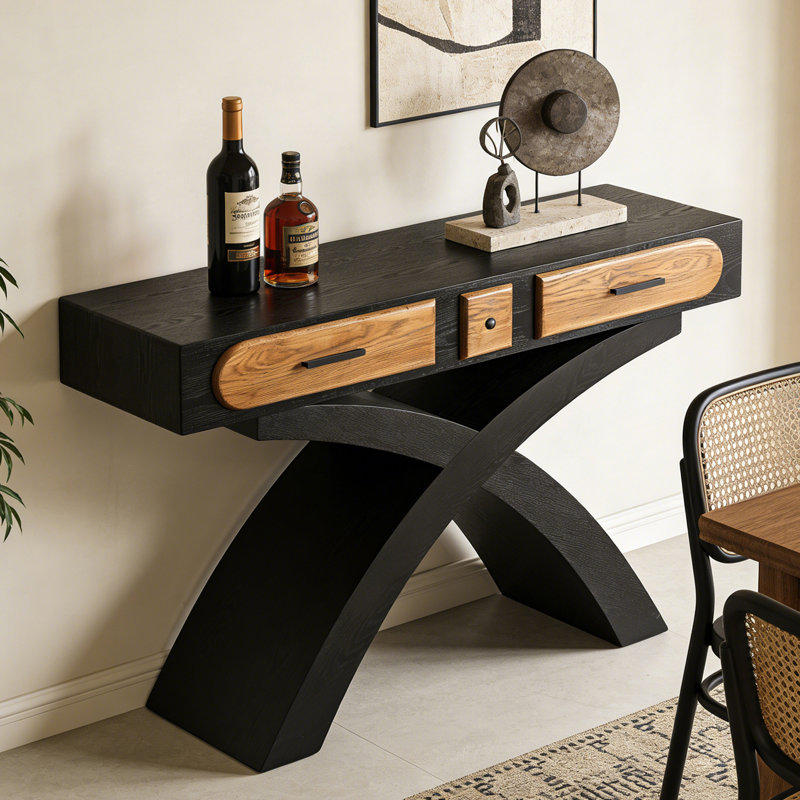 Table d'entrée 47,2 po Mid-Century