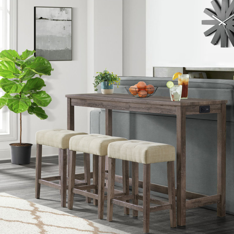 Abinaash 60'' Console Table, Oak