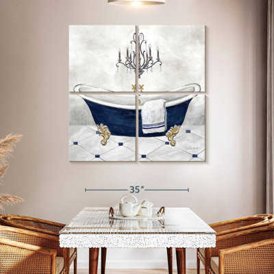 Bain bleu marine Kerrick II