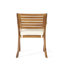 Chaise de salle à manger d'extérieur en bois Hermosa KD avec coussins (ensemble de 2)-1434879138-1434879139