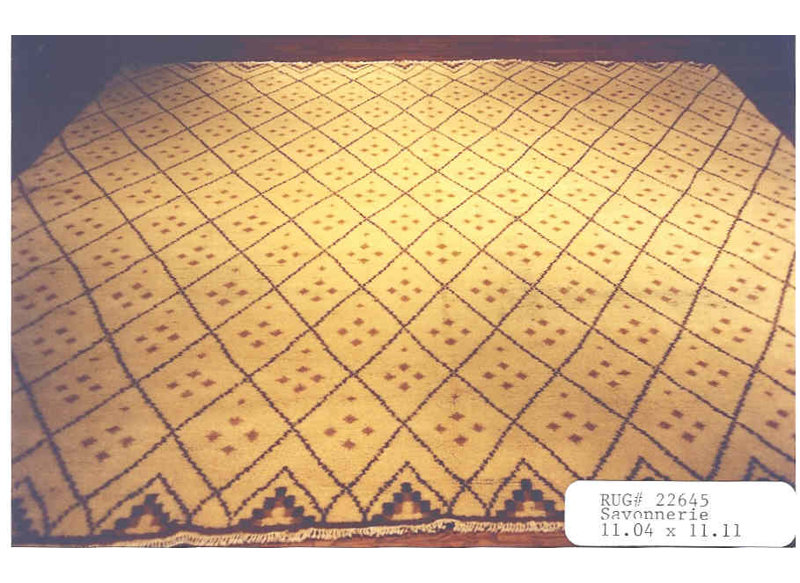Hand Knotted Wool Geometric Indoor Rug
