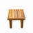 Acacia Wood Outdoor Lounge Set - Chair And Ottoman With Removable Cushions, All-Weather Outdoor Chaise Lounge/Daybed,  For Patios, Balconies, And Gardens-1472944849