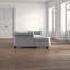 Canapé Chesterfield à accoudoirs roulés en lin 114,9 po Huskins-1325237477