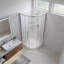 38 po Monaco X P 38 po P x 75 po Ensemble de douche chromé H-120146608