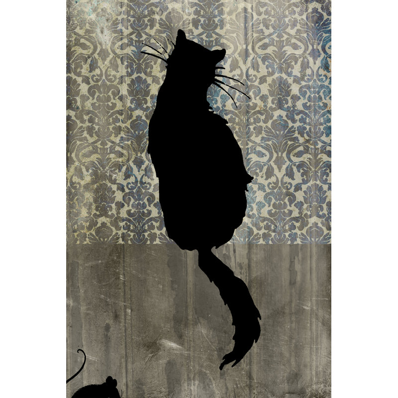 " Mouse Hunt I ", 18" H x 12" W x 1.25" D