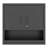 Metal Wall-Mounted Tool Storage Cabinet With Locking Door And 1 Shelf