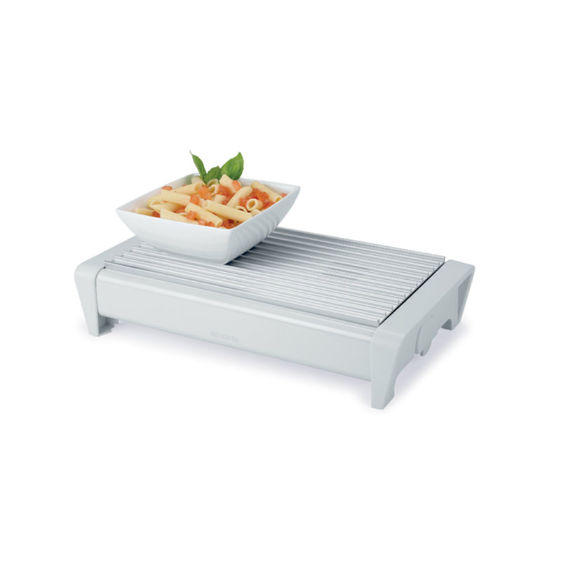 Brabantia Food Warmer, 2 Burners, White