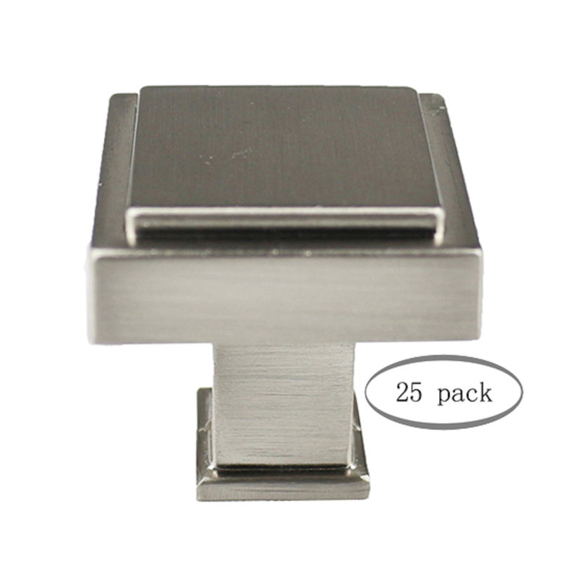 Maryan Square Knob Multipack, Brushed Satin Nickel