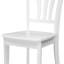 Chaise d'appoint à dossier en lattes de bois massif Pico-1658535231