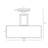 Alysa Shell Semi Flush Mount