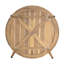 Table basse d'extérieur en bois d'acacia avec plateau à lattes Aydin