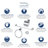 Cara 4 - Piece Bathroom Hardware Set-47589036
