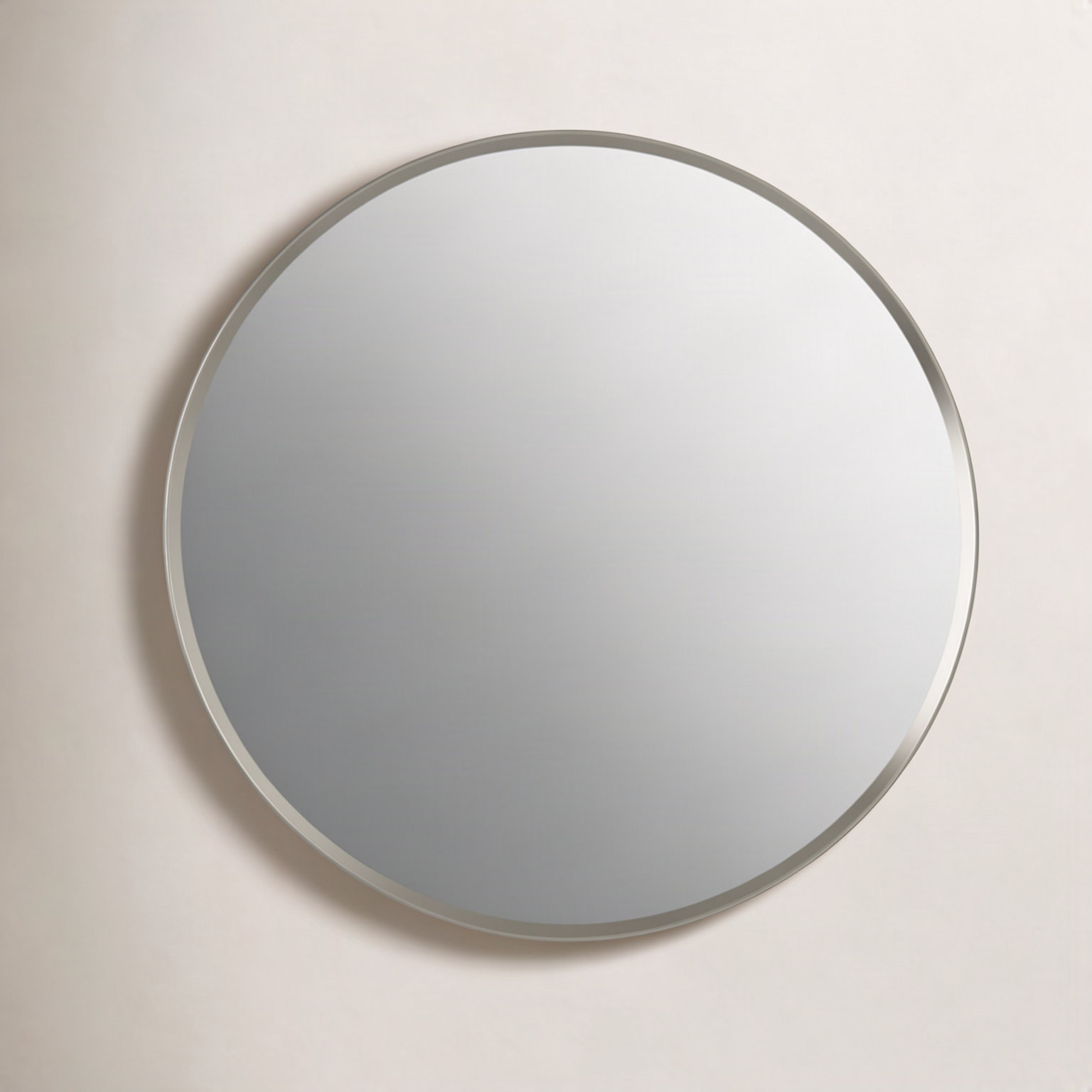 Verdera Round Medicine Cabinet, Brushed Nickel