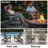 Set Of 2 Folding Wooden Adirondack Chairs With Pre-assembled Backrest – Classic Outdoor Patio Chairs For Garden, Porch, Deck & Fire Pit-1240264648