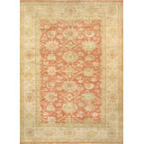 Canvello Sultanabad Hand-Knotted Lamb's Wool Area Rug - 6'3" X 8'11"