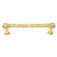 EDGAR BEREBI GIVERNY 8" CENTER TO CENTER SMALL APPLIANCE PULL IN POLISH GOLD PLATE