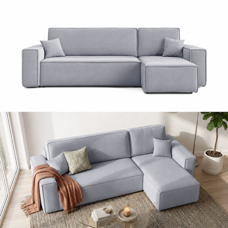 3 Seater Sofa Bed, Right Hand Facing