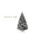 Arbre de Noël en pin floqué avec lumières DEL fixes / constantes-1007179186