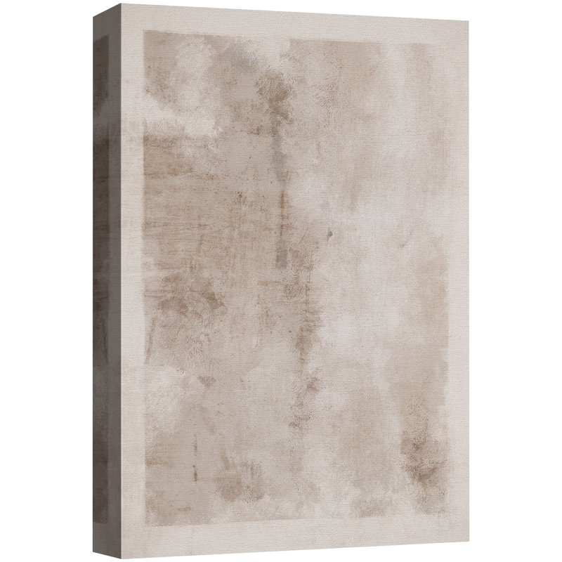 Neutral Minimalist Abstract Beige Wall Artwork, Modern Soft Tone Canvas Pictures, Framed Canvas Giclee Print Wall Art