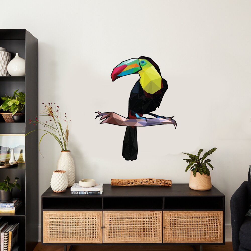 Sunside Sails Toucan Bird Wall Decal | Wayfair