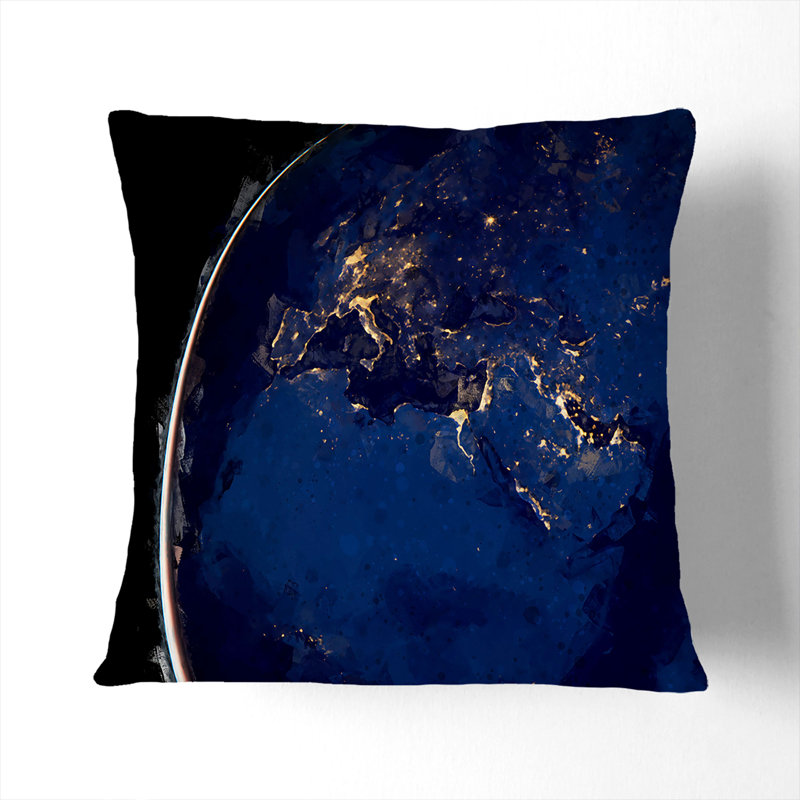 Square Throw Cushion, 55cm H x 55cm W x 20cm D