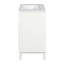 Meuble-lavabo 36 po avec lavabo supérieur, armoire de rangement moderne avec 2 portes à fermeture douce et 2 tiroirs, meuble-lavabo simple-1309714683