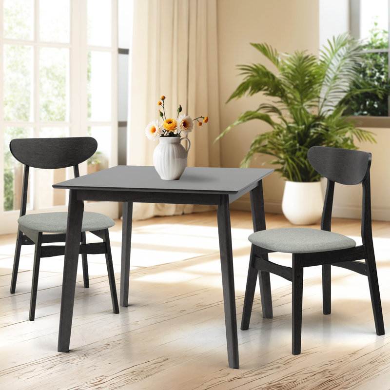 Four Leg Dining Set, Espresso