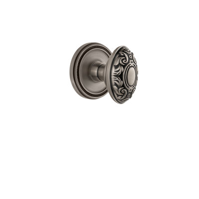 Grandeur Soleil Rosette Single Dummy with Grande Victorian Door Knob