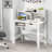 Writing Desk with Built-In Electrical Outlet