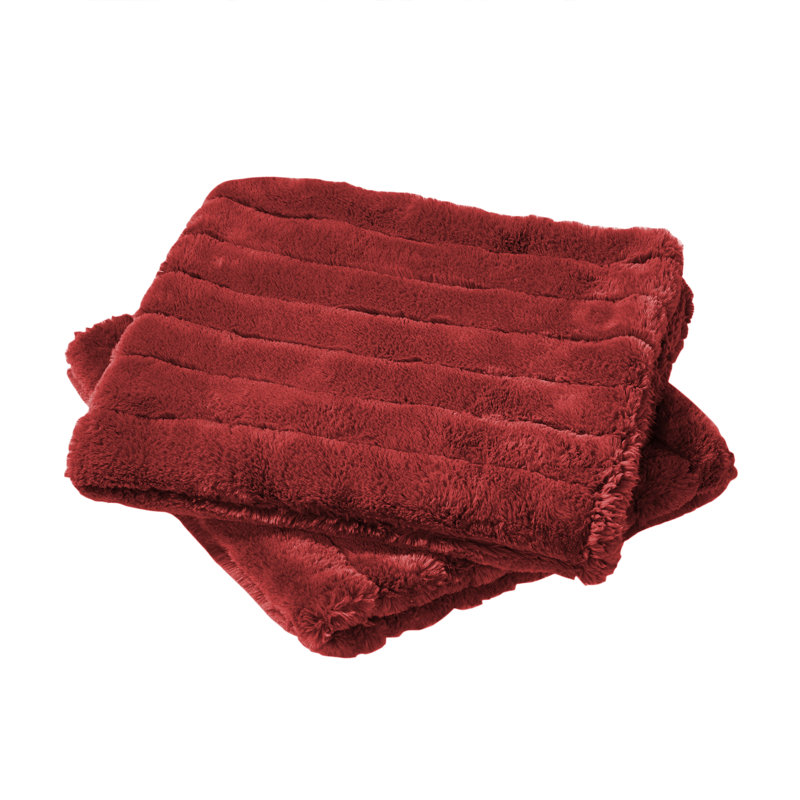 Rectangular Lumbar Cushion Cover, Jester Red