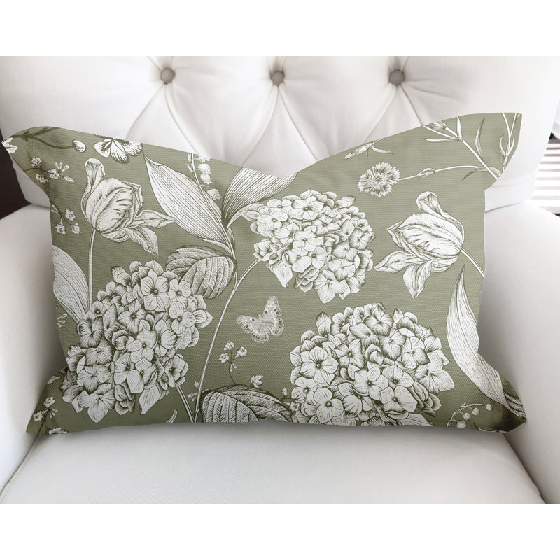 Housse et insert de coussin en coton Lya, Mousse