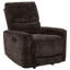 Fauteuil inclinable et oscillant brun foncé Trask-2092753957
