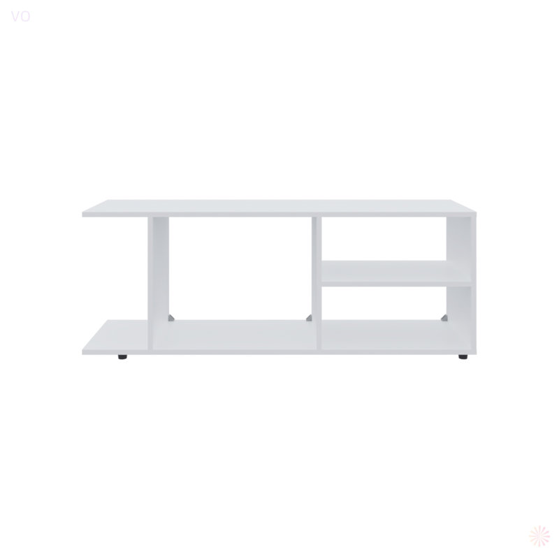 Meuble télé pour téléviseur 65 pouces Goodwood, White